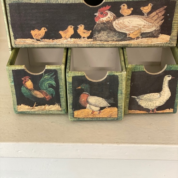 6 pc Rice and paper box made in england - Picture 8 of 8